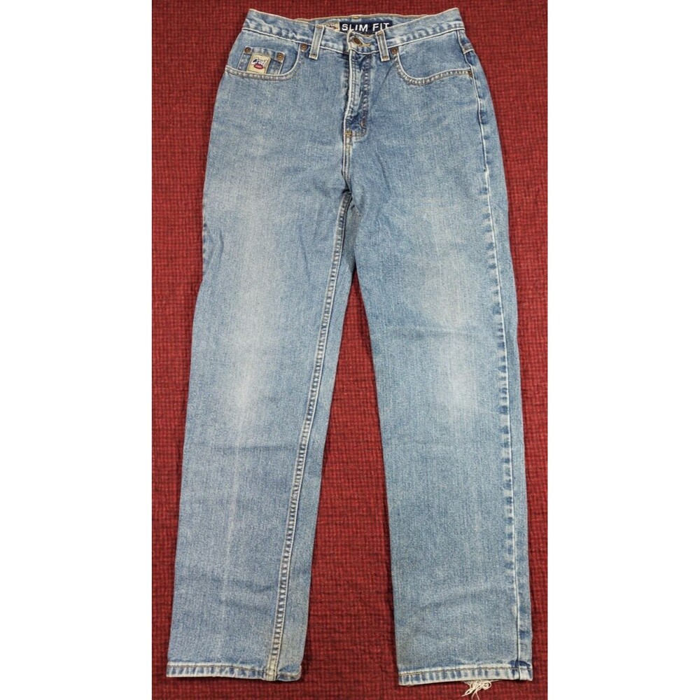 Vintage Cruel Girl Jeans Size 9 Short Slim Fit Light Wash Denim Mom High Rise
